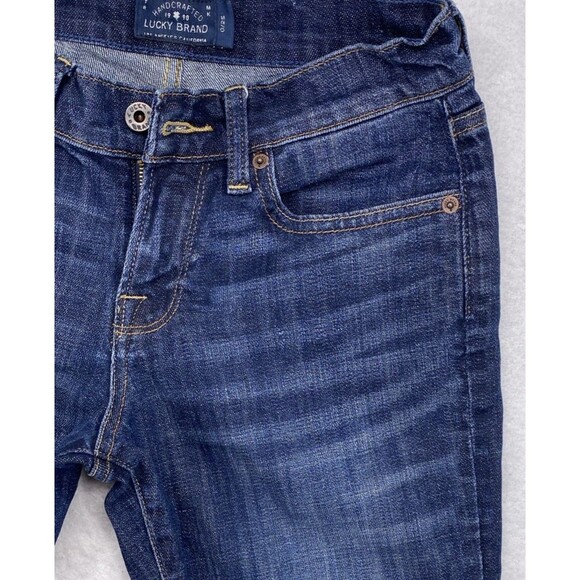 Lucky Brand Women’s Denim Bermuda Shorts Size 0/25 Blue Distressed Jean - Picture 5 of 13